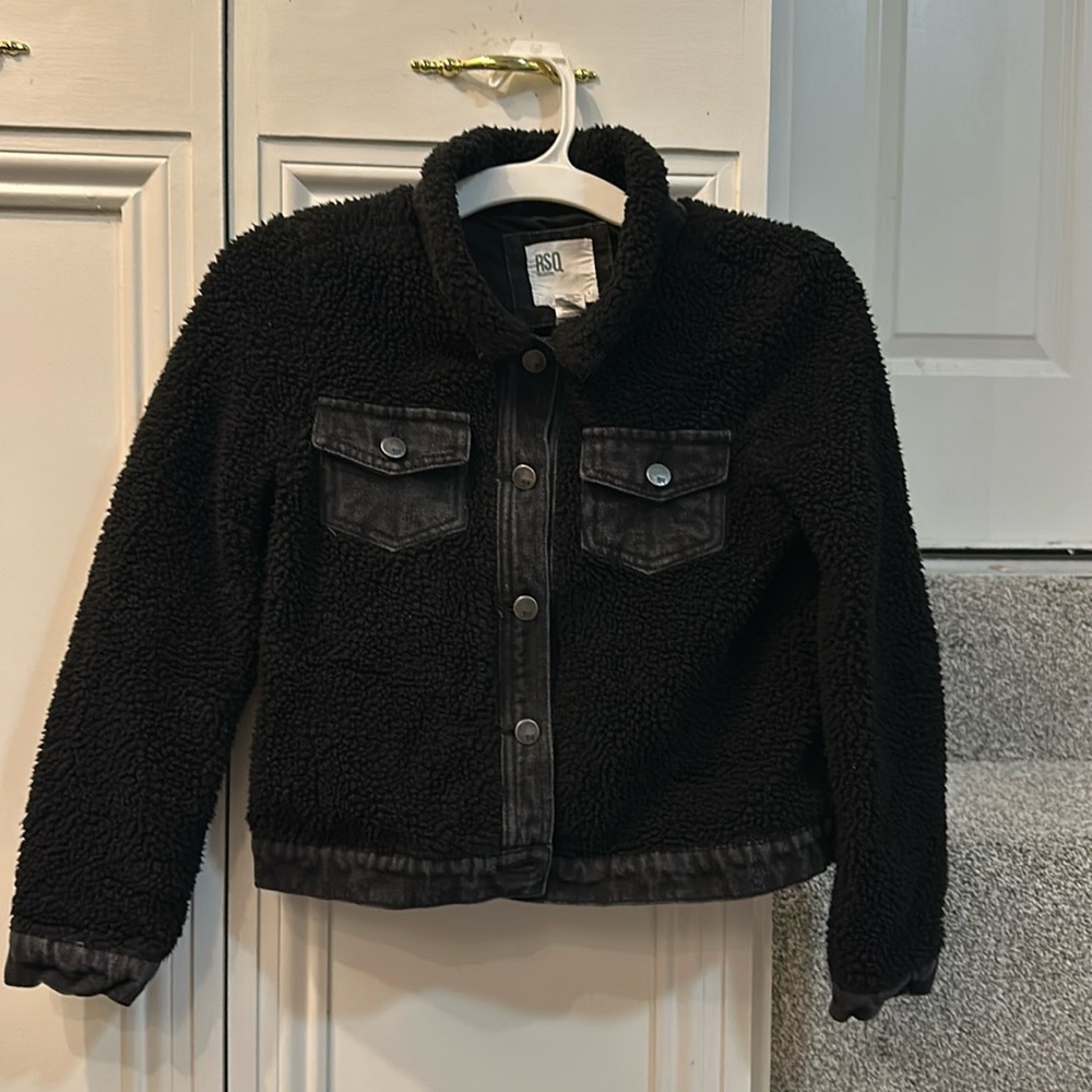 RSQ Big Girls Sherpa large Jacket